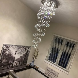 Rain Drop Crystal Chandelier