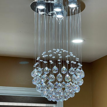 Ball Crystal Chandelier