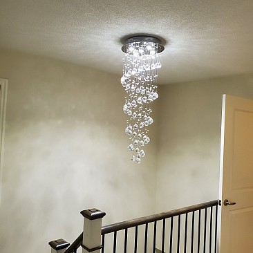 Rain Drop Crystal Chandelier