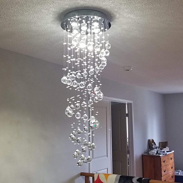 Rain Drop Crystal Chandelier