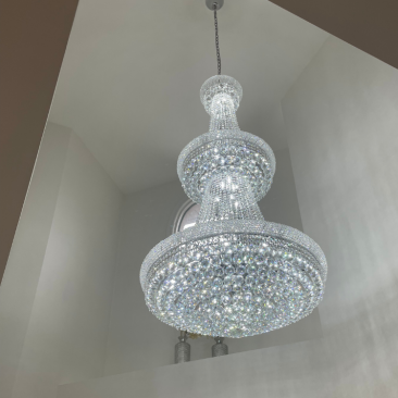 Tower Crystal Chandelier