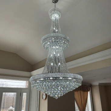 Tower Crystal Chandelier