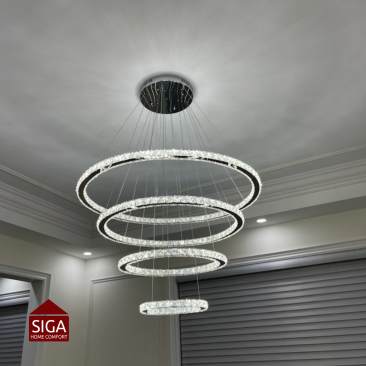 4 Ring Pendant Light Fixtures