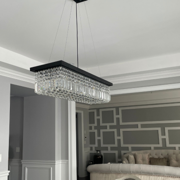 Emerald Crystal Chandelier Ceiling Light