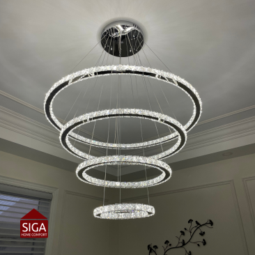 4 Ring Pendant Light Fixtures