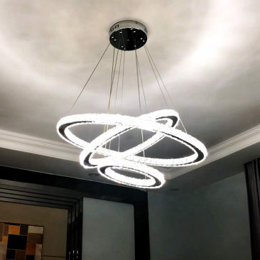 3 Ring Pendant Light Fixture