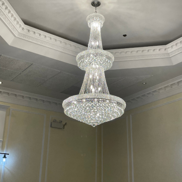 Tower Crystal Chandelier