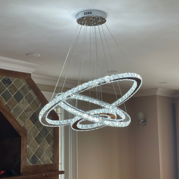 3 Ring Pendant Light Fixture