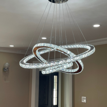 3 Ring Pendant Light Fixture