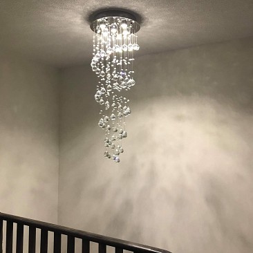 Rain Drop Crystal Chandelier