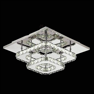 Double Square Ceiling Light Fixture