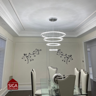 4 Ring Pendant Light Fixtures