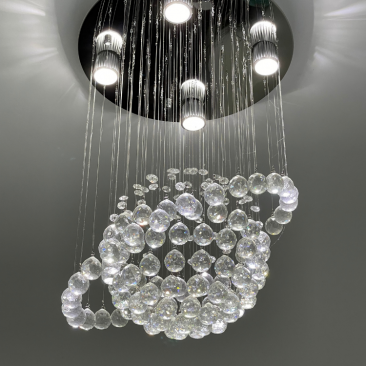 Saturn Crystal Chandelier Product Image