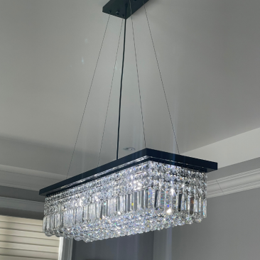 Emerald Crystal Chandelier Ceiling Light