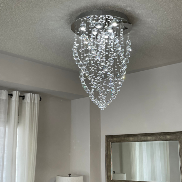 Crystal Shield Modern Chandelier Product Image