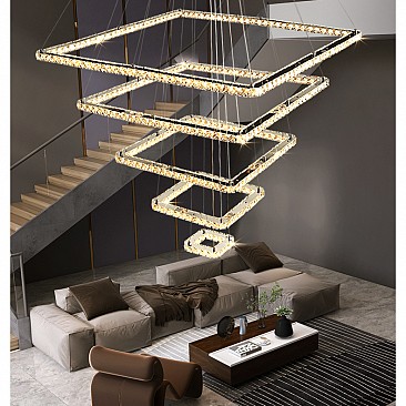 Telescope Crystal Chandelier Product Image