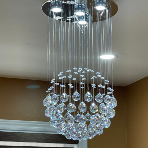 Ball Crystal Chandelier Gallery Image