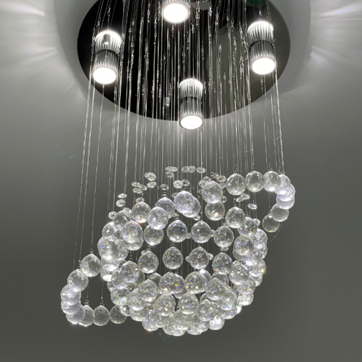 Saturn Crystal Chandelier Gallery Image