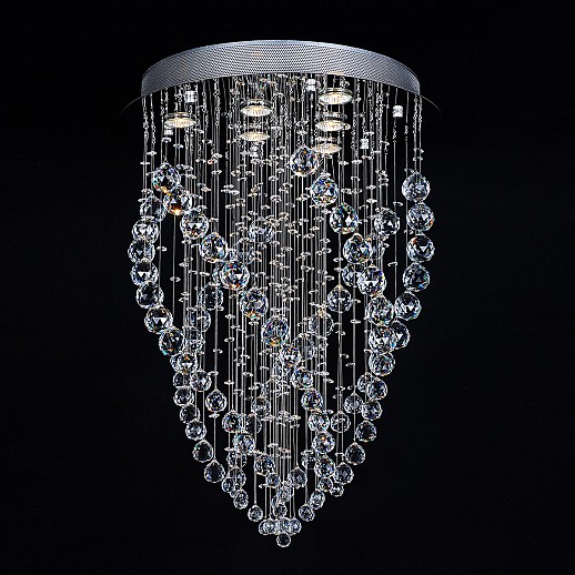 Crystal Shield Modern Chandelier Gallery Image