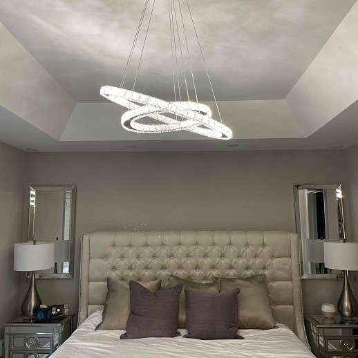 2 Ring Pendant Light Fixture Gallery Image