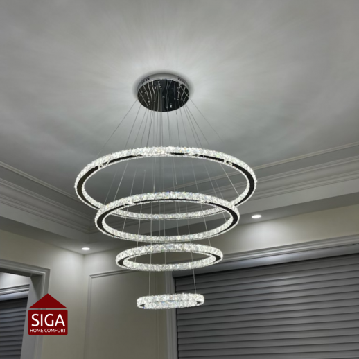4 Ring Pendant Light Fixtures Gallery Image
