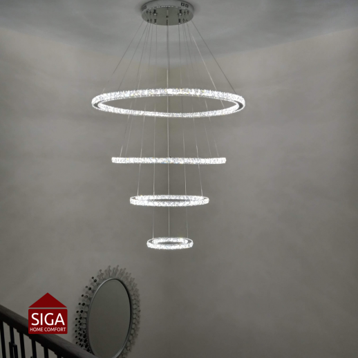 4 Ring Pendant Light Fixtures Gallery Image