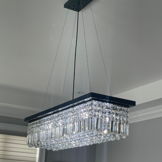 Emerald Crystal Chandelier Ceiling Light Gallery Image