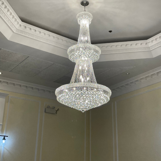 Tower Crystal Chandelier Gallery Image