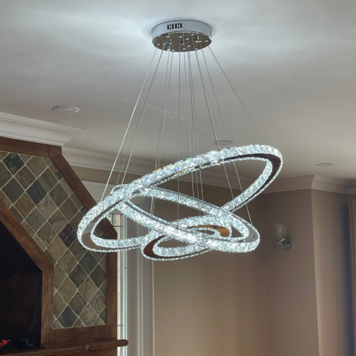 3 Ring Pendant Light Fixture Gallery Image