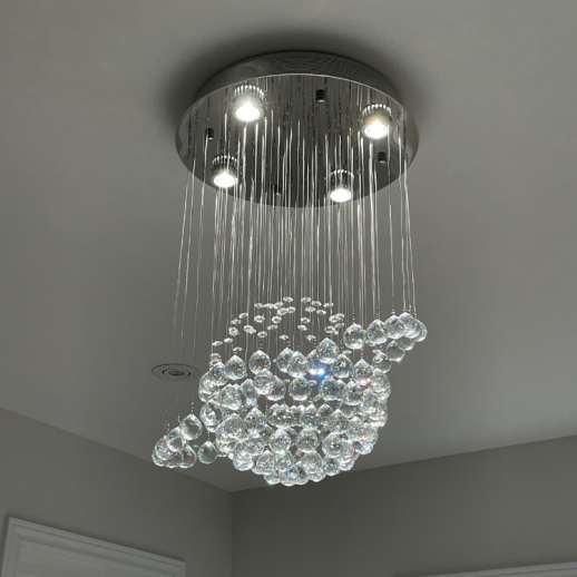 Saturn Crystal Chandelier Gallery Image