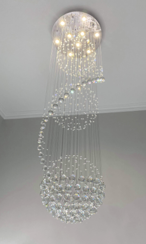 raindrop chandelier